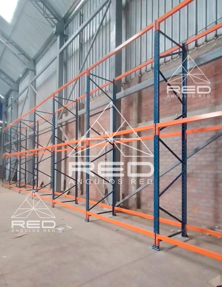 RACKS METÁLICOS INDUSTRIALES PARA 2,000 KG - Angulos Red